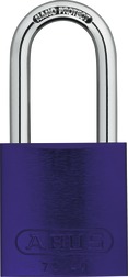 Kłódka aluminiowa 72/40HB40 purple KD